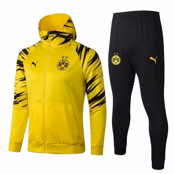 Chaqueta Con Capucha Borussia Dortmund 2021 2022 Amarillo